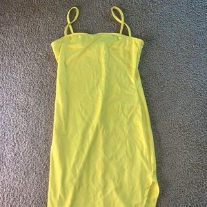 Yellow Body-con Dress 🐝